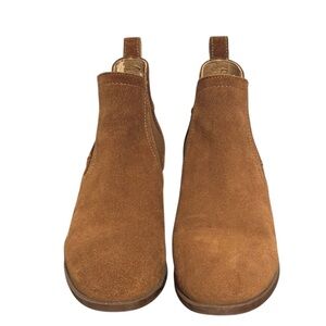 Steve Madden Women’s Drape Boots Booties Brown Suede Size 6.5M